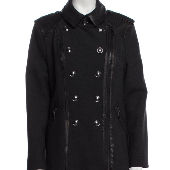 Burberry London Black Jacket with Notched Collar - Picture 1 of 17